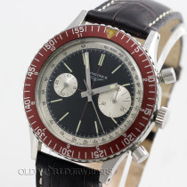 Longines Vintage Big Eye Chrono Ref 7981 Steel Black Dial